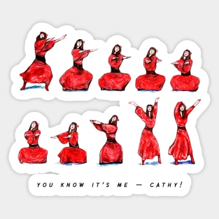 Kate Bush - Wuthering Heights Dance Sticker